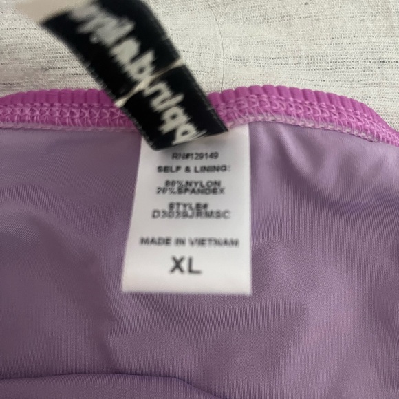 Dippin Daisy’s Purple Bikini High Waisted XL NWT - Picture 4 of 5